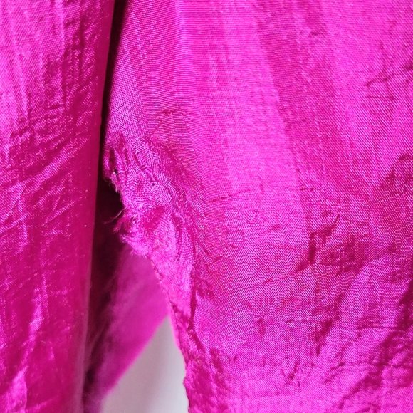 Aviat Sportif 90s Designed in France Women's Shiny Raspberry Lined Joggers SZ XL - Picture 5 of 12